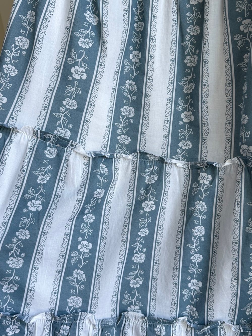 J. Crew Blue and White Striped Midi Dress - Picture 13 of 16